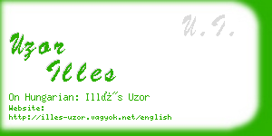 uzor illes business card